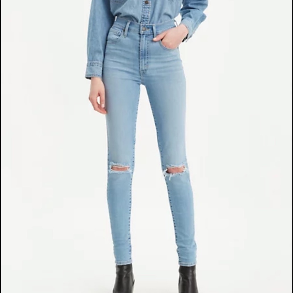 Levi’s mile high super skinny jeans